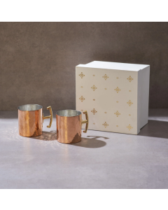 Copper Moscow Mule Mugs (Set of 2 in gift box)