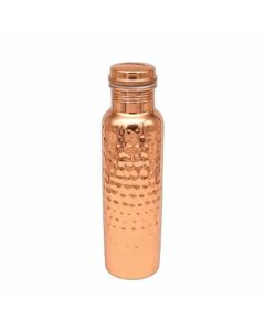Copper Hammered Bottle
