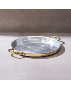Brass Tawa : Naturally Non-Stick Tava & Uses Less Oil
